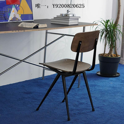桃子家居北歐工業風創意個性餐椅美式復古靠背餐桌椅餐廳酒吧金屬鐵藝椅子