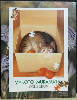 日本正版拼圖 Makoto 村松誠 貓 CAT 500片絕版拼圖，500-109