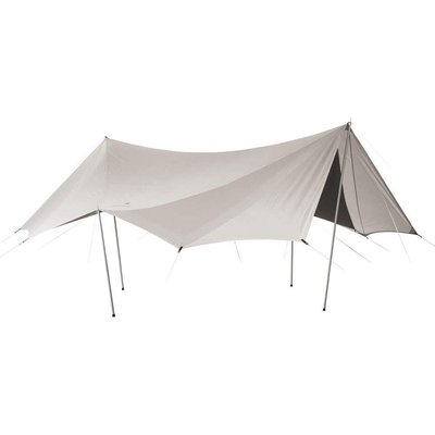 露營戶外必備好物- 焚火方形天幕帳 白 TP-430 天幕 帳篷 露營 戶外用品