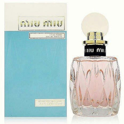 潤峰代購 Miu Miu LEau Rosee粉色嬉遊淡香水100ml