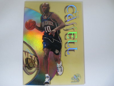 ~ Sam Cassell ~ 外星人/山姆·卡塞爾 1998-1999年EX NBA球星 透明塑膠卡