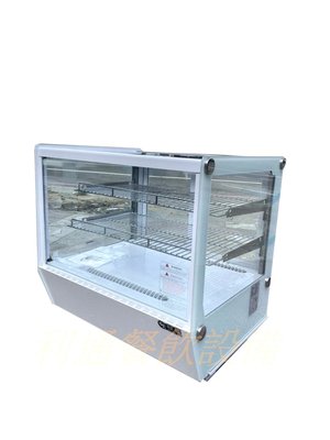 《利通餐飲設備》白色 120L-5 方形桌上型蛋糕櫃 (長70cm) LED 小菜櫥.冷藏冰箱 玻璃冰箱 蛋糕櫃