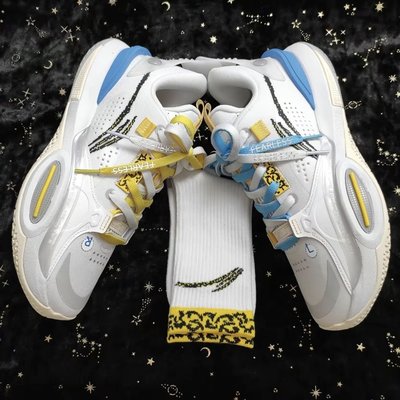 適配全城10 標準白 測試 黃色藍色無畏反光字母AF1籃球鞋帶~特價