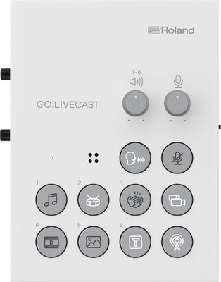 ROLAND 直播利器 智慧型手機專用 音訊混音器 ROLAND 音訊混音器 ROLAND GO:LIVECAST