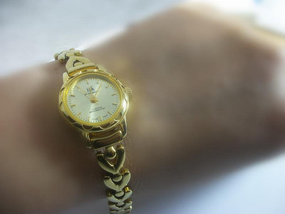 機械錶 女 老手錶 原裝庫存全新錶 手動機械錶 正品錶金色