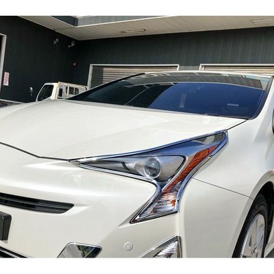 【JR佳睿精品】Toyota Prius 4代 15-18 鍍鉻 大燈 飾框 前燈 飾條 改裝 配件 台灣製 精品