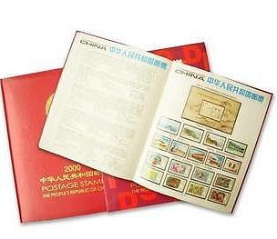 2000年冊   千禧年全年郵票型張全 帶冊