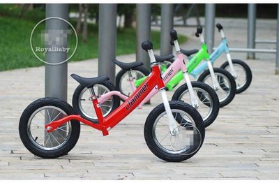 e世代Royalbaby優貝Jammer Push Bike滑步車兒童平衡車/歐美流行設計原款Balance Bike學行車滑行車