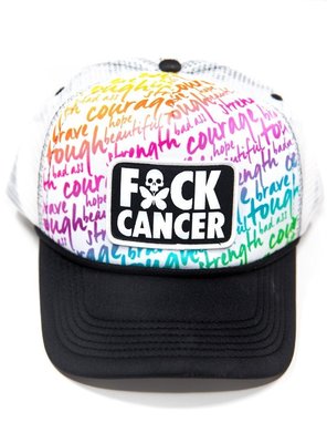 【三鐵共購】【風靡歐美設計品牌Betty Designs】F*CK Cancer Trucker 卡車帽