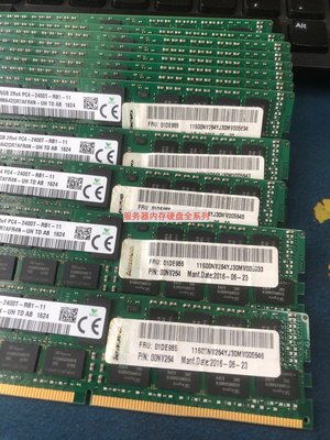 聯想 IBM 01DE955 46W0829 伺服器記憶體 16G 2RX4 PC4-2400T ECC