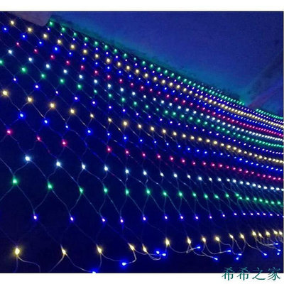 熱賣 3*2m米110V漁網燈led網燈綵燈串燈戶外工程亮化網狀燈耶誕節日新品 促銷
