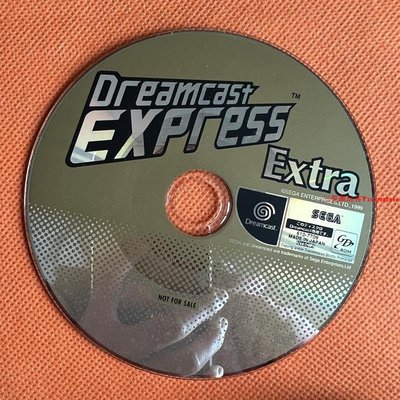 正版原裝DC游戲 DREAMCAST EXPRESS  EXTRA無盒 曰文『三夏潮玩客』