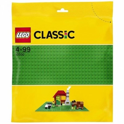 台中＊＊宏富玩具＊＊樂高積木 LEGO Classic  10700 綠色底板
