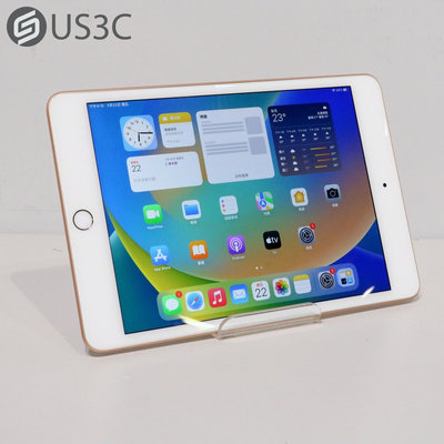 【US3C-青海店】【一元起標】台灣公司貨 Apple iPad mini 5 64G WiF 金色 7.9吋 原彩顯示 指紋辨識 二手平板