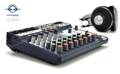 【音響世界】英國Soundcraft 新款Notepad系列12軌帶FX精巧型USB混音器》贈3米MIC線