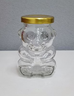 《保捷商城》小熊玻璃瓶/蜂蜜瓶/果醬罐