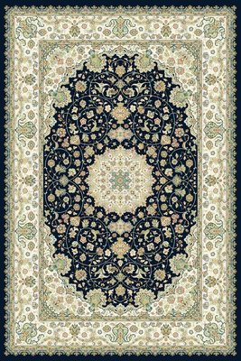 比利時製 皇宮絲毯 160x230cm 波斯藍色 地毯 壁毯 地墊 踏墊