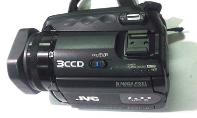 ☆手機寶藏點☆ JVC GZ-MG505U 3CCD 30G 黑 硬碟攝影機 DV 9成新 攝影機數位 功能正常 咖77