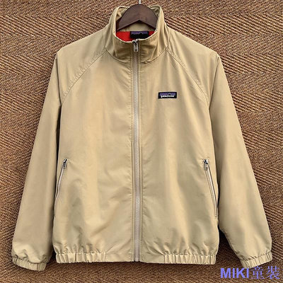 MK童裝巴塔素色戶外飛行員夾克休閒美式復古防風尼龍防水立領運動外套
