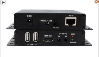 KVM專賣 --HDBT-100UR-PS HDBaseT 延長器(HDMI+IR+USB/RS232)/凱文智慧影音