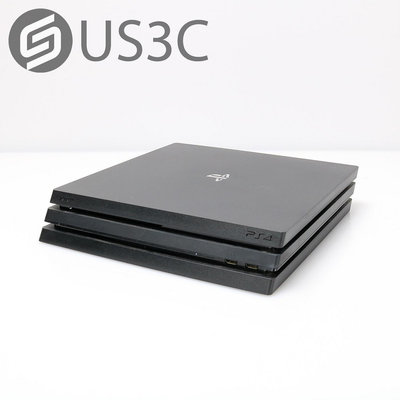【US3C-桃園春日店】公司貨 Sony PS4 Pro CUH-7218B 1T 黑 支援4KHDR 電玩主機 二手主機
