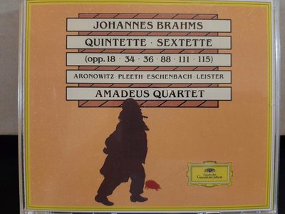 Amadeus qt,Aronowitz etc,Brahms-Quintette·Sextette阿瑪迪斯四重奏，雅諾維茲,艾森巴哈等，布拉姆斯-五、六重奏集