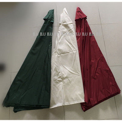 賣場2.7米手搖傘 八骨傘配件-傘布
