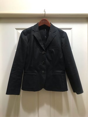 英國帶回 POLO Ralph Lauren 黑色 厚挺 西裝外套 女款 6號