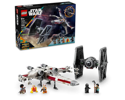 現貨 LEGO 樂高 75393 Star Wars 星際大戰系列 鈦戰機 混搭 X 翼 全新未拆