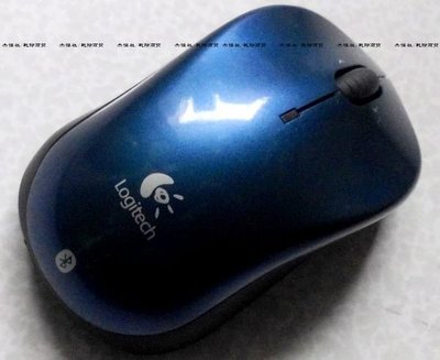 【JHS杰恆社】082乙羅技Logitech無線藍芽滑鼠V470雷射激光滑鼠白灰與藍黑二手85%成新