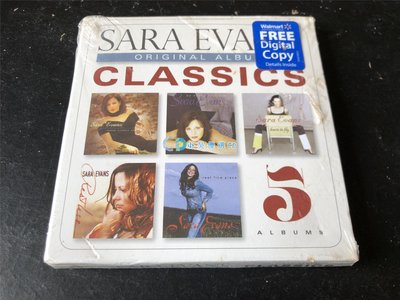 小吳優選 6 M全新5CD SARA EVANS  - ORIGINAL ALBUM CLASSICS