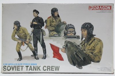 【統一模型玩具店】DRAGON《蘇聯坦克士兵 Soviet Tank Crew》1:35# 3010【缺貨】