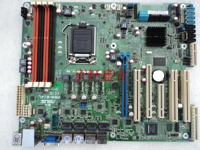 Asus/華碩P8B-E/4L 1155針伺服器主板板載Intel 82574L四1000M網卡