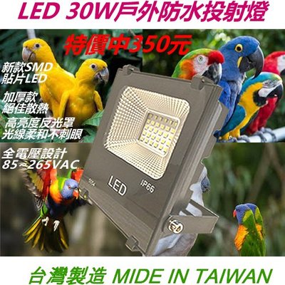 LED30W戶外投射燈-特價350元/盞-另有10W/20W/50W/100W