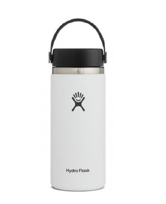 【Hydro Flask】經典白 16oz【提環蓋/473ml】寬口保溫瓶 咖啡杯 美國不鏽鋼保溫保冰瓶 保冷保溫瓶