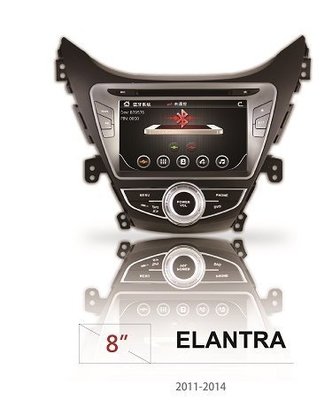 【小鳥的店】現代 ELANTRA EX JHY 音響主機 8吋 DVD 觸控螢幕主機 內建 藍芽 導航 數位互聯