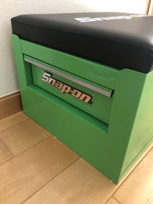 全新品Snap-on坐墊式工具箱(綠色)