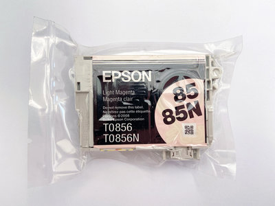 EPSON 85N原廠淡紅色墨水匣(T122600)裸裝