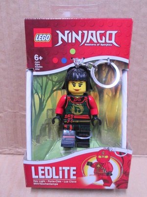(STH)LEGO 樂高 LED 人偶鑰匙圈 Ninjago 女忍者-赤蘭~盒裝