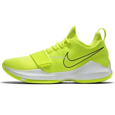 【代購】Nike PG1 Performance Review 熒光色 運動百搭籃球鞋 878628-700男鞋