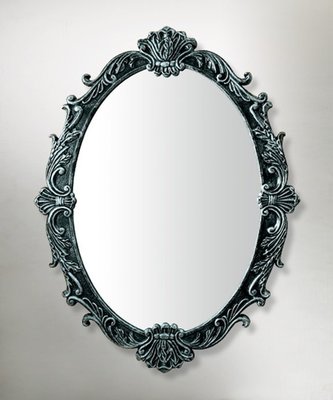 【水電大聯盟 】HEGII 恒潔衛浴 MB-9903 橢圓形 花紋浮雕鏡 化妝鏡 明鏡 浴鏡 浴室鏡子