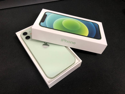 Apple 蘋果 iPhone 12 mini 128G 5.4吋 綠色 無傷漂亮 健康度93% 中古販售