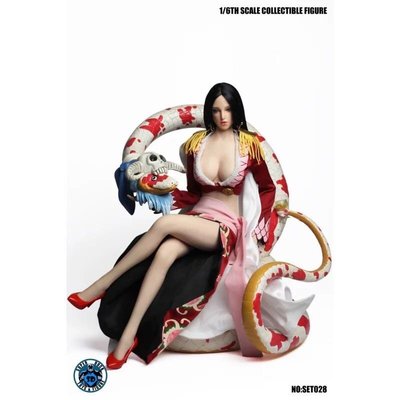 BOxx潮玩~SUPER DUCK SET028 1/6 COSPLAY系列美女頭雕服飾套裝 海賊王 女帝蛇姬套裝不含素體 蛇
