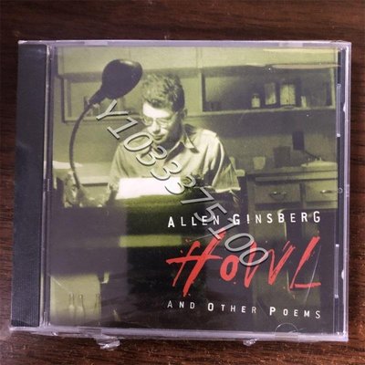現貨CD Allen Ginsberg Howl  詩歌集 唱片 CD 歌曲【奇摩甄選】