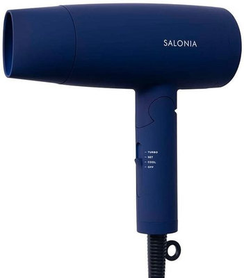 【日本代購】SALONIA 負離子吹風機 大風量 速乾 SL-013 藏青色