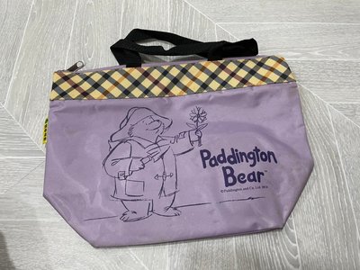 8成新 國泰產險 padding bear 麻布材質環保袋購物袋