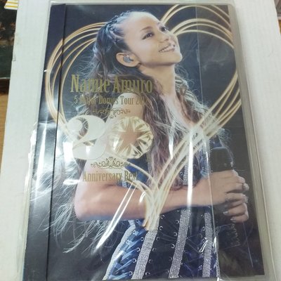 安室奈美惠 2012 五大巨蛋演唱會實況DVD收金曲BREAK IT NEVERD END等首版+寫真本側標台版絕版