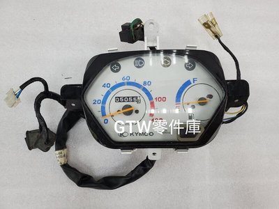 《GTW零件庫》光陽 KYMCO 原廠 NICE 100 儀錶板 儀表 碼表 ABA3 中古美品