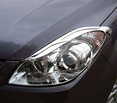圓夢工廠 Ford 福特 I Max I-Max Imax 2007~on 改裝 鍍鉻銀 車燈框飾貼 前燈框 頭燈框