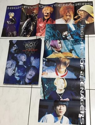 H.O.T 1999 2nd Photo Album Live Concert 滾石 韓國版寫真集 附兩張海報 非CD